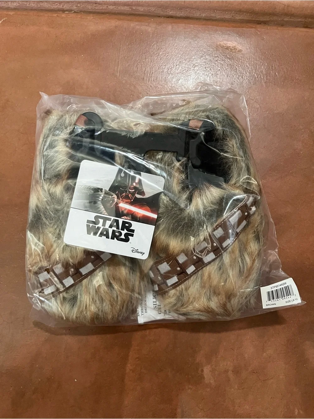 Disney Chewbacca Faux Fur Booties Star Wars Jedi Costume Sleep Multiple Sizes